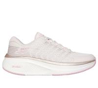 Skechers Go Run Elevate 2.0 Badric, Zapatillas Mujer, Natural Textile/Pink Trim, 39.5 EU