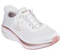 Skechers Zapatos sin cordones GO Run Elevate 2.0 Banyan - Textil blanco, ribete rosa, 41 EU