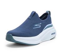 Skechers Go Run Elevate 2.0 Cadena - Zapatillas para Mujer, Azul Marino/Azul, 35 EU