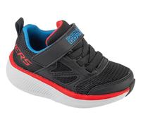 Skechers Go Run Elevate 2.0 Find My Lil, Zapatillas, Black Textile/Black Synthetic/Red & Blue, 22 EU