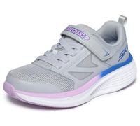 Skechers GO Run Elevate 2.0 Where's My Skechers - Zapatillas Deportivas para niña, Malla Gris/Borde, Talla 1.5 para niños