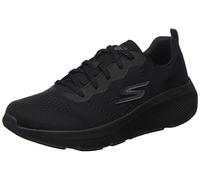 Skechers GO RUN ELEVATE, Zapatillas para Mujer, Black Textile/Black Trim, 38 EU