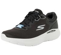 Skechers Go Run Lite Anchorage, Zapatillas Hombre, Textil Sintético Negro y Gris, 44.5 EU