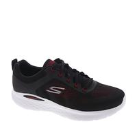 Skechers Go Run Lite, Zapatos deportivos Hombre, Black White And Red Textile/Synthetic, 42 EU