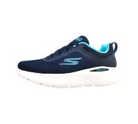 Skechers Go Run Lite, Zapatos Deportivos Mujer, Navy Textile/Aqua Trim, 36 EU