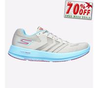 Skechers Go Run Navaja + Fitness Mujer Correr Gimnasio SPORTS Zapatos Gris