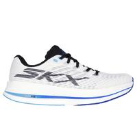 Skechers GO RUN RAZOR 5 en Blanco/Azul, talla 41, Vegan