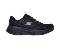 Skechers GO Run Trail Altitude 2.0 Ravine para Mujer, Piel Negra y Ribete Negro, 41 EU