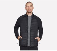 Skechers GO SHIELD Hybrid chaqueta en Negro, talla 2XL