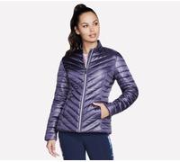 Skechers GO SHIELD Shine chaqueta en Morado/Marengo, talla Grande