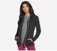 Skechers Chaqueta Gosnuggle, Black, S para Mujer
