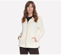 Skechers GO SNUGGLE Tunic Full Zip chaqueta en Rota Blanca, talla 2XL