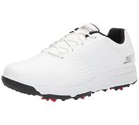 Skechers Go Torque Pro Waterproof Golf Shoe, Zapatos Hombre, Suela Blanco Negro, 43 EU Ancho