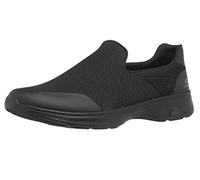 Skechers Go Walk 4 Incredible, Zapatillas Hombre, Black Blue, 42 EU X-Ancho