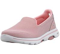 Skechers Go Walk 5 Zapatillas para Mujer, Rosa Claro, 41 EU