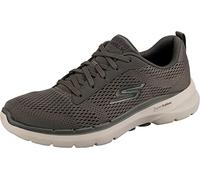 Skechers GO WALK 6 AVALO, Zapatillas para Hombre, Taupe Textile/Synthetic, 41 EU