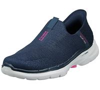 Skechers Go Walk 6 - Fabulous View 124569-NVY, Womens Sneakers,Sports Shoes, Navy, 39,5 EU