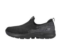Skechers Go Walk 6-Glimmering, Zapatillas Mujer, Negro, 39 EU