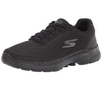 Skechers Go Walk 6-Iconic Vision, Sneakers,Sports Shoes Mujer, Black, 38 EU