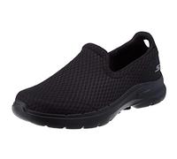 Skechers Go Walk 6 Motley, Slip on Hombre, Black, 40 EU