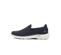 Skechers GO WALK 6 MOTLEY, Zapatillas para Hombre, Navy Textile/Synthetic, 39.5 EU