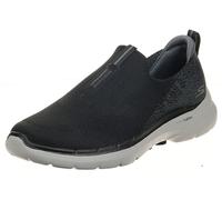 Skechers Go Walk 6, Zapatillas Hombre, Black Textile BLK, 42 EU