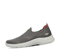 Skechers Go Walk 6, Zapatillas Hombre, Taupe Textile, 46 EU