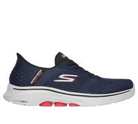 Skechers Go Walk 7 - Free Hand 2 Zapatillas para hombre, Azul marino/Rojo, 44 EU