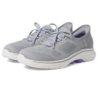 Skechers Go Walk 7 Via, Zapatillas Mujer, Gray, 39 EU