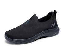 Skechers Go Walk 7, Zapatillas de Deporte Hombre, Negro 01, 41.5 EU