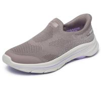 Skechers GO Walk 8 Nova - Zapatillas Deportivas para Mujer, Color Gris Pardo, Talla 38