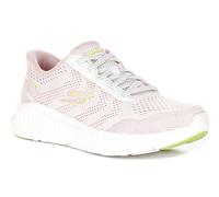 Skechers Go Walk Ahora Zapatillas De Mujer Slip On En Blanco Y Rosa EU 36-42