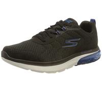 Skechers GO WALK AIR 2.0, Zapatillas para Hombre, Black And Blue Textile, 43 EU