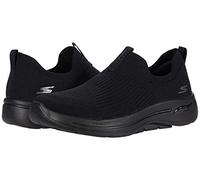 Skechers Go Walk Arch Fit Iconic, Zapatillas Mujer, Negro, 37 EU