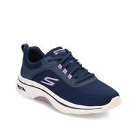 Skechers Go Walk Arch Fit 2.0 Balin - Zapatillas para Caminar para Mujer, Azul Marino/Lavanda, 36.5 EU