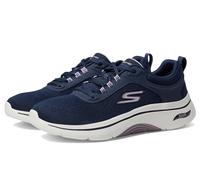 Skechers Go Walk Arch Fit 2.0 Balin - Zapatillas para caminar para mujer, azul marino/lavanda, 39.5 EU
