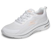 Skechers GO WALK Arch Fit 2.0 - Cassy en Blanco/Coral, talla 37.5, Vegan