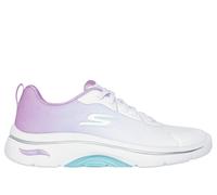 Skechers GO WALK Arch Fit 2.0 - Meredith en Blanco/Lavanda, talla 38.5, Vegan