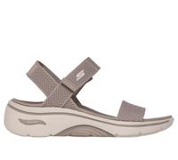 Skechers GO WALK Arch Fit 2.0 Sandal - Annie en Taupe, talla 37, Vegan
