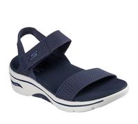 Skechers GO Walk Arch FIT 2.0 Sandal, Sandalia Mujer, Navy, 38 EU