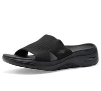 Skechers - GO WALK ARCH FIT 2.0 SANDAL, Sandalia Mujeres, Black,
