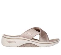 Skechers GO WALK Arch Fit 2.0 Sandal - Vibe en Taupe, talla 41, Vegan