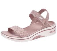 SKECHERS GO Walk Arch FIT 2.0 Sandal, Zapatos Mujer, Malva, 38 EU