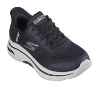 Skechers Go Walk Arch Fit 2.0 Valencia - Zapatos sin Cordones para Mujer, Negro/Blanco, 37 EU