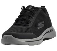 Skechers Go Walk Arch Fit Idyllic, Zapatillas Hombre, Negro Textil Sintético, 43 EU