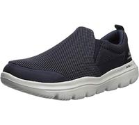 Skechers Go Walk Evolution Ultra - Impecable, Zapatillas Hombre, Azul Marino y Gris, 43 EU