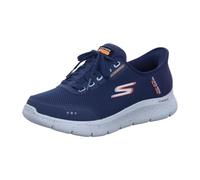 Skechers Go Walk Flex 100% Waterproof, Zapatillas Hombre, Navy Textile, 45 EU