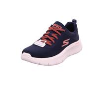 Skechers Go Walk Flex Alani Zapatillas Deportivas para Mujer, Azul Marino/Coral, 36.5 EU