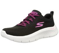 Skechers Go Walk Flex-Alani, Zapatillas Mujer, Negro/Rosa, 38 EU
