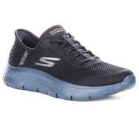 Skechers Go Walk Flex Atlético Cordones Malla Mujer Zapatillas Azul Marino GB 4